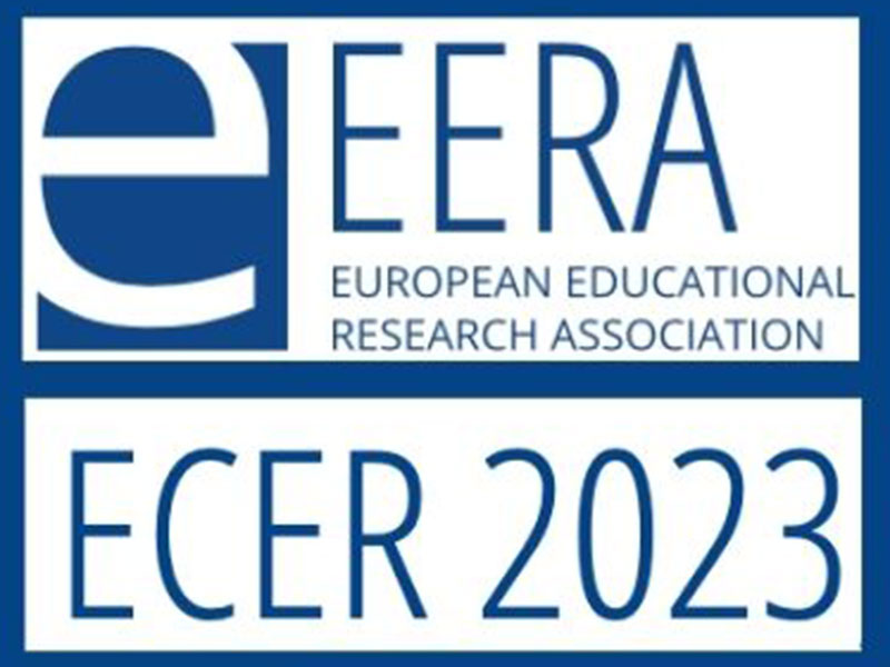 Das Bild zeigt das Logo der Veranstaltung ECER 2023.